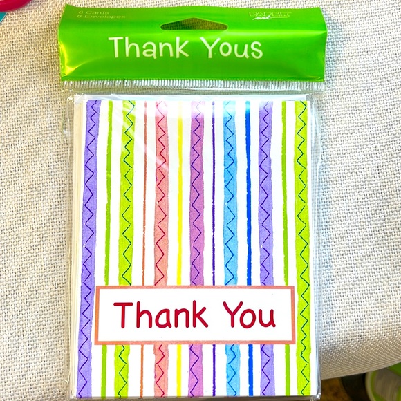 3 SETS of THANK YOU CARDS 8/pack - 24 count NEW - Picture 1 of 1